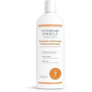 Veterinary‎ Formula Antiseptic Antifungal Medicated Dog Cat Shampoo 16oz NEW